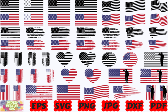Download 4th of July Flag SVG | American Flag SVG - Merica Collection