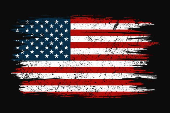 Download Distressed American Flag. 4th of July - Merica Collection