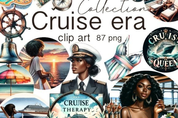Download African American Cruise Life Clipart - Merica Collection