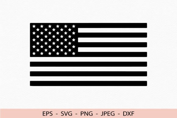 Download American Flag Svg USA File Cricut Dxf - Merica Collection