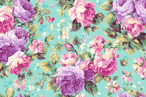 Download Vintage Floral Pattern Background - Vintage floral pattern background Collection