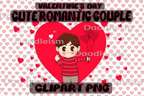 Download CUTE ROMANTIC COUPLE BOY CHARACTER PNG - Premium Resources