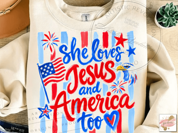 Download Christian 4th of July Jesus America Png - Merica Collection
