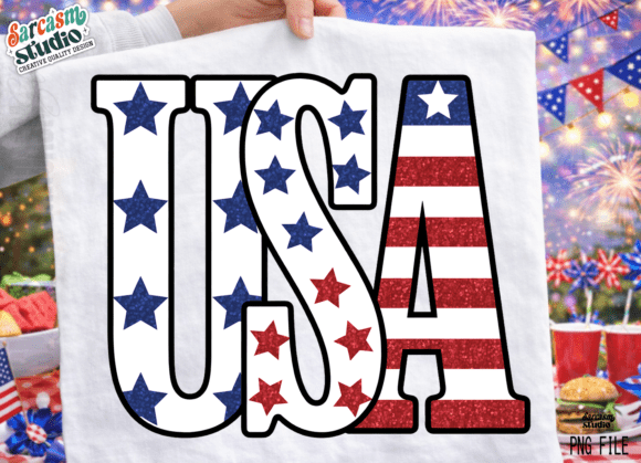 Download USA Vintage Patriotic America PNG Design - Merica Collection