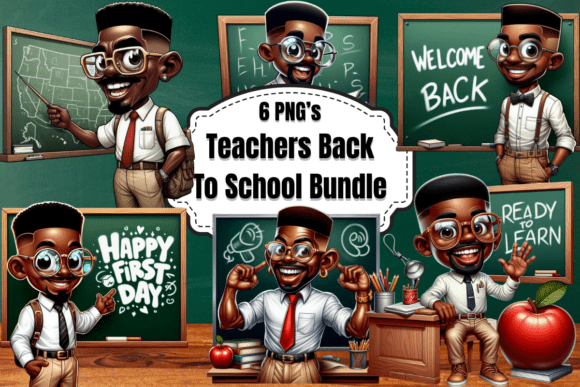 Download 6 African American Male Teacher Clipart - Merica Collection