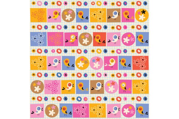 Download Flowers and Birds Nature Pattern - Nature pattern Collection